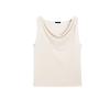 MD Summer Women's Clothing Minimalist Style Elegant Commute Style Comfortable Cotton Swing Collar Sleeveless T-shirt Top 6867532