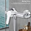 304 Stainless Steel Shower Faucet Bathroom Shower Hot Cold Water Tap G1/2in304 Stainless Steel Shower Faucet