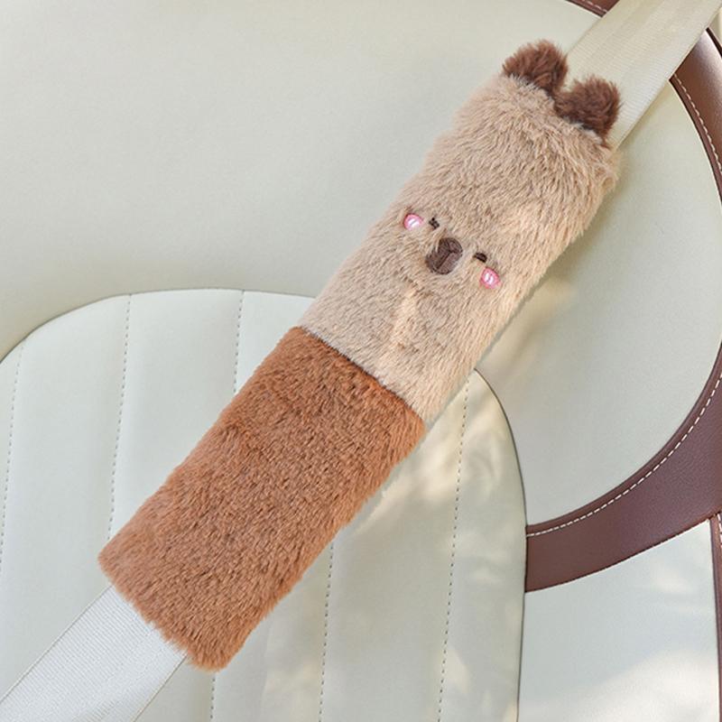 Auto Capybara Plüsch Zubehör Auto Rücksitz Hängen Plüsch Halter Abdeckung Auto Spielzeug Innen Dekoration