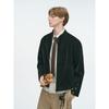 Dream Made Modern Street Style Brown Suede Leather Craft Harrington Stand Collar Jacket Men's Autumn Suede Coat