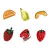 Ponytail Claw Hair Clip Barrettes Clamp Fruit Theme Hair Adornment Hair Ornaments Fun Hairpin for Girls Casual Wear