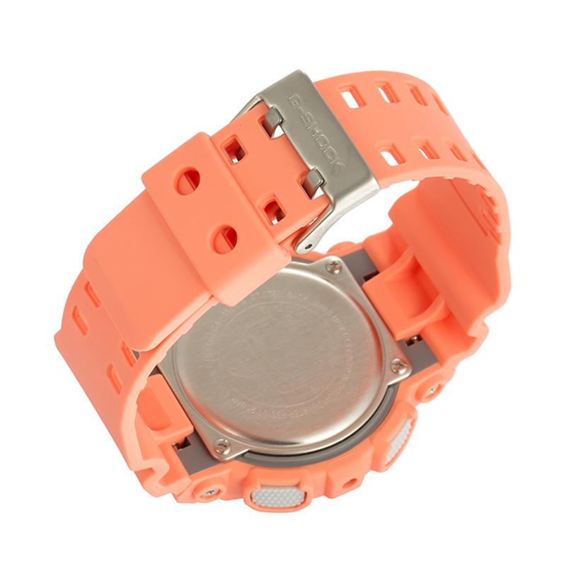 Casio G-SHOCK Series Fashionable and Vibrant Street Classic Pointer Dual Display Dial Sports Waterproof Quartz Movement Resin Strap GA-110DN-4A