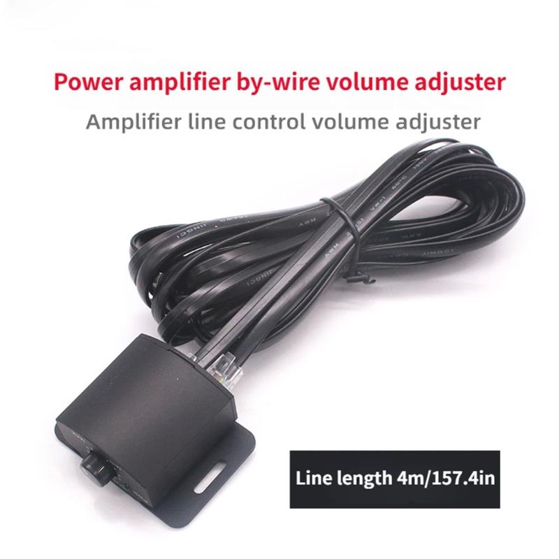 12.7 Feet Extended Subwoofer Volumes Knob with Pure Copper Wire Subwoofer Volumes Controller for Enhanced Music Experience