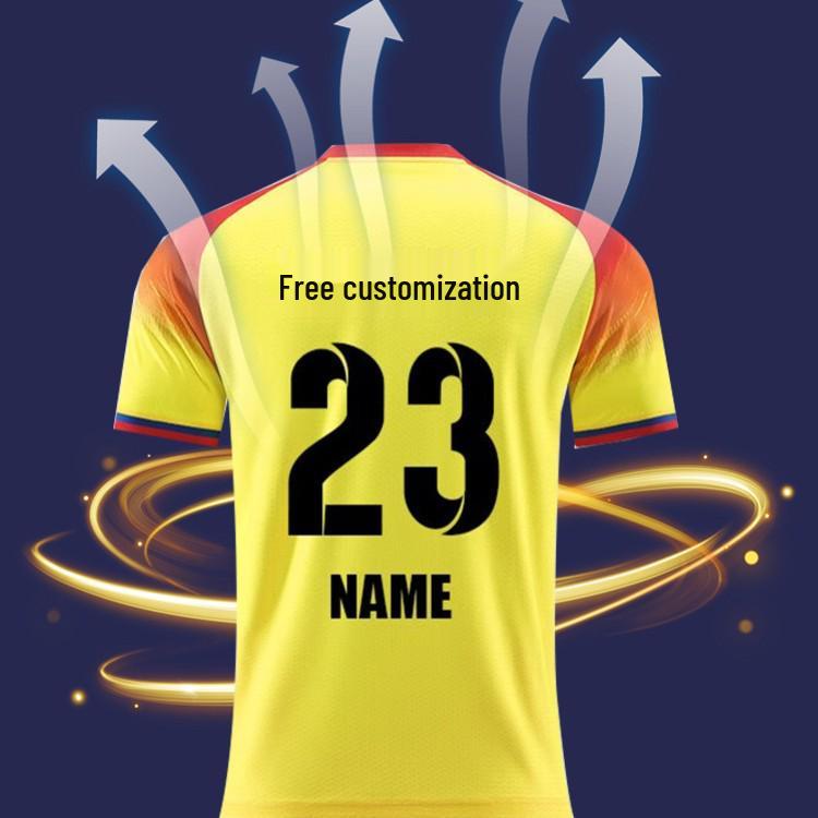Men's Short Sleeve Breathable Football Training Jersey