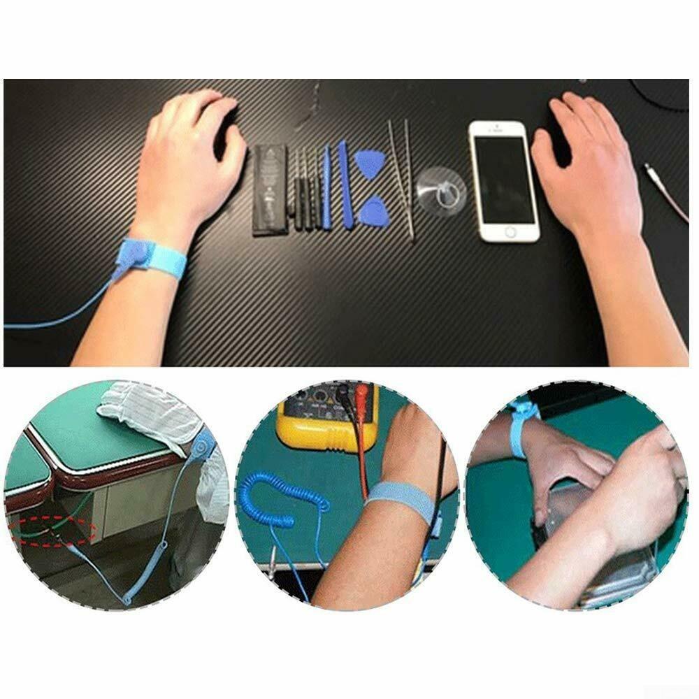 Anti-Static Wrist Strap ESD Grounding Strap L-180cm PU