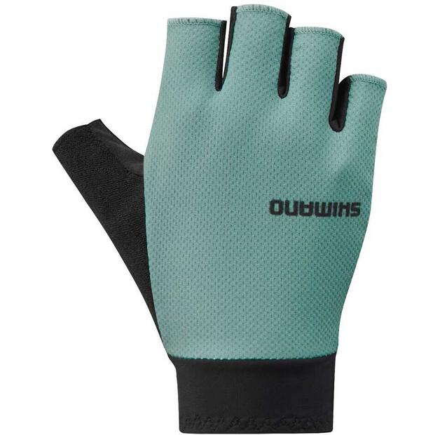 Велосипедные перчатки Shimano Explorer Long (зеленые) S