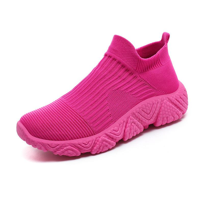Women's Shoes Socks Shoes Xiyin Mesh Breathable Running Shoes Thick Sole Lightweight Foot Cover Sports and Leisure Men's Shoes