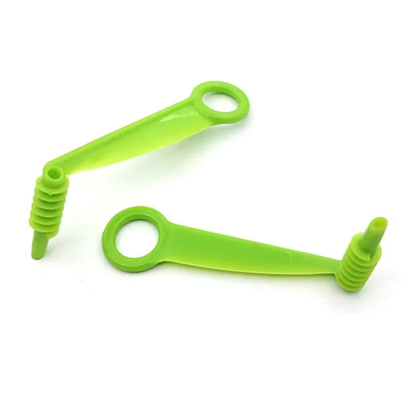 SpiralSlicer Blade Hand Slicer Cutter 10*4cm Cucumber Carrot Potato Vegetables Spirals Knife Kitchen Tool Random Color