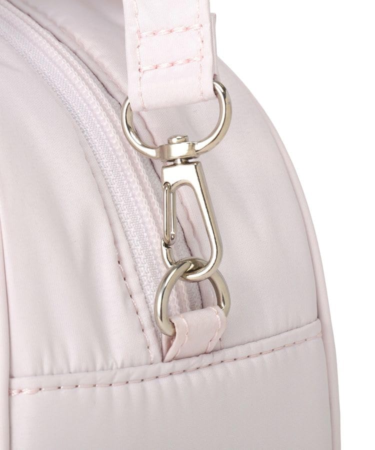 Maison de FLEUR Ribbon Quilted 2-Way Boston Bag, Pink, F, Handbag, 08001146900