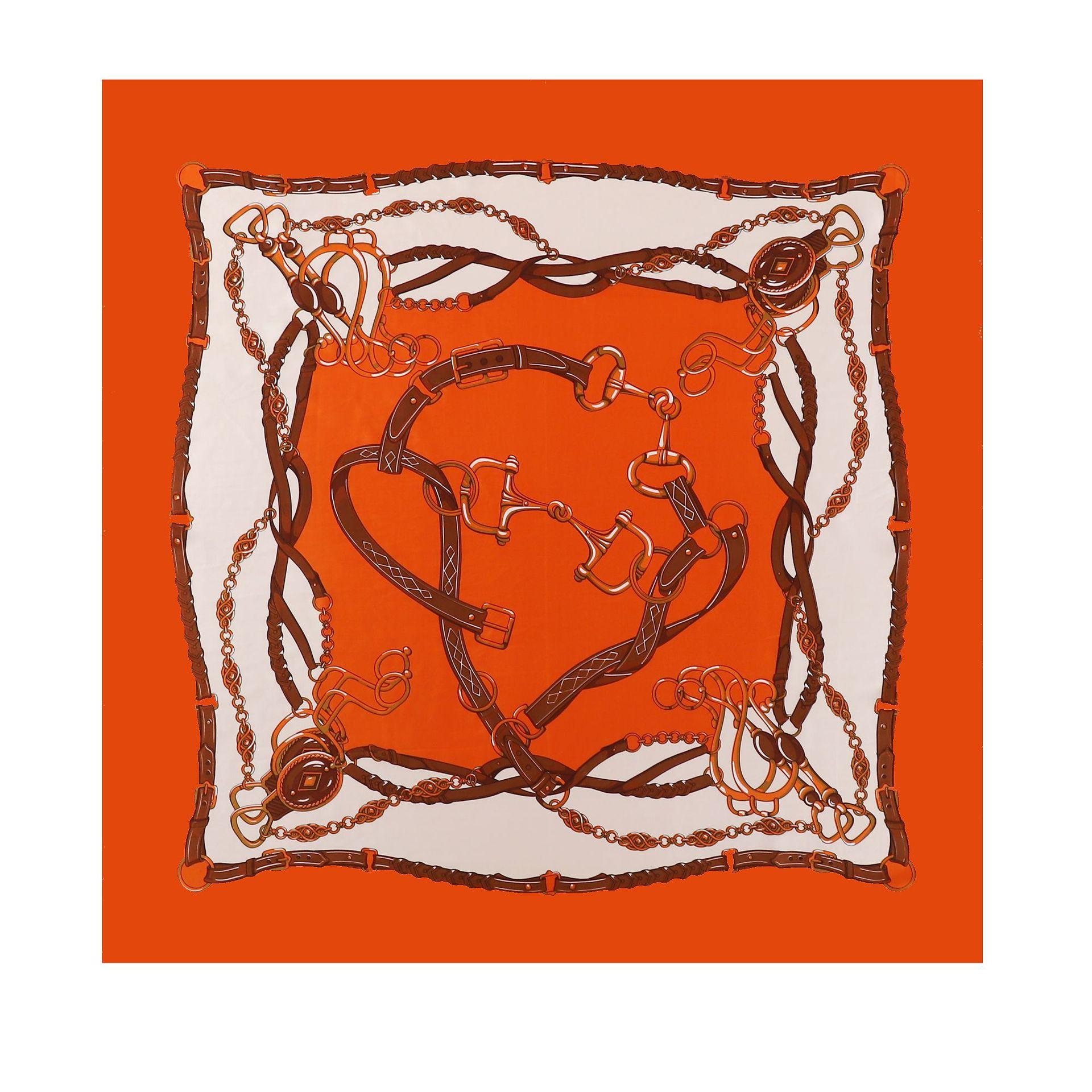 

Высококачественные роскошные шелковые шарфы, повязка на голову, шарфы, шейный шарф для женщин, шелковый шарф с цепочкой, женская декоративная шаль 90cm