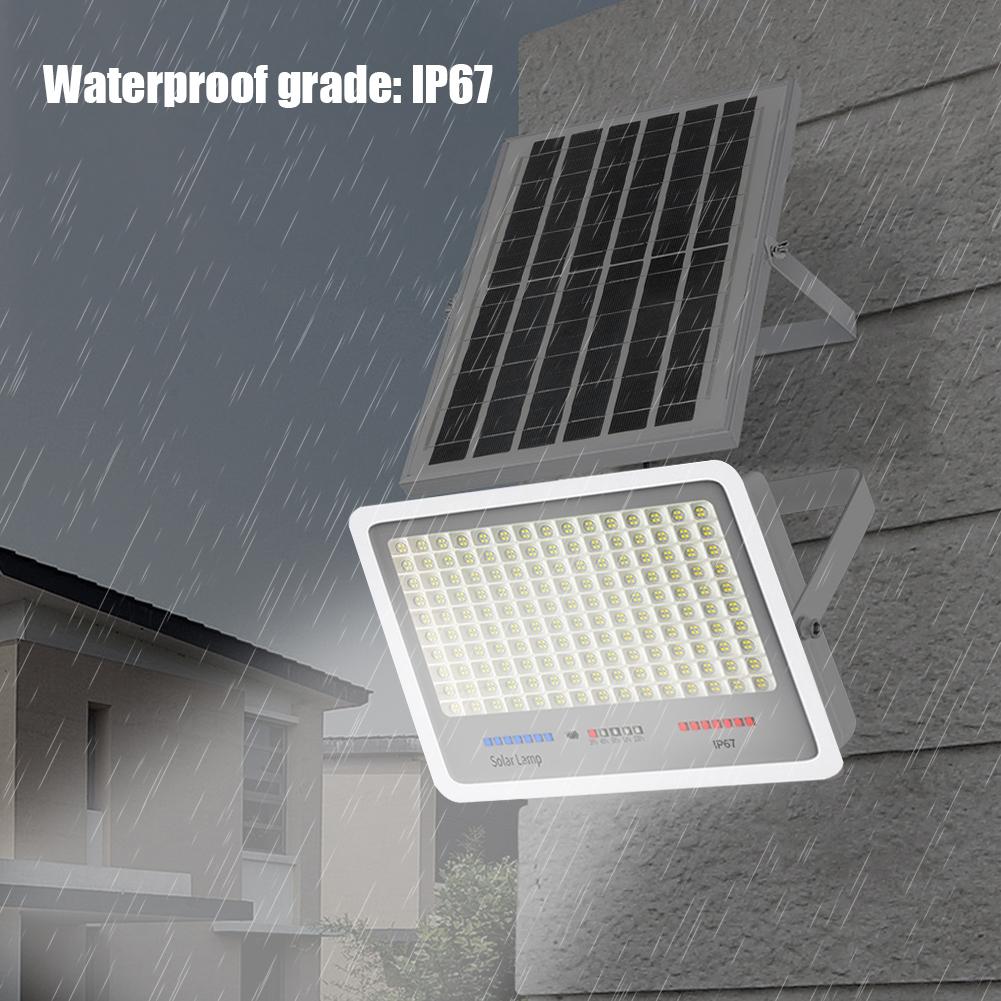 100-800w Solar Outdoor Light 600 LED Solar Security Flood Light 3 Modes Adjustable Lighting Street Light for Garage Garden Patio