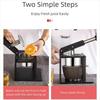 Multi Functional Juice Fruit Squeezer Stainless Steel Press Manual Juicer Orang Juicer  Household