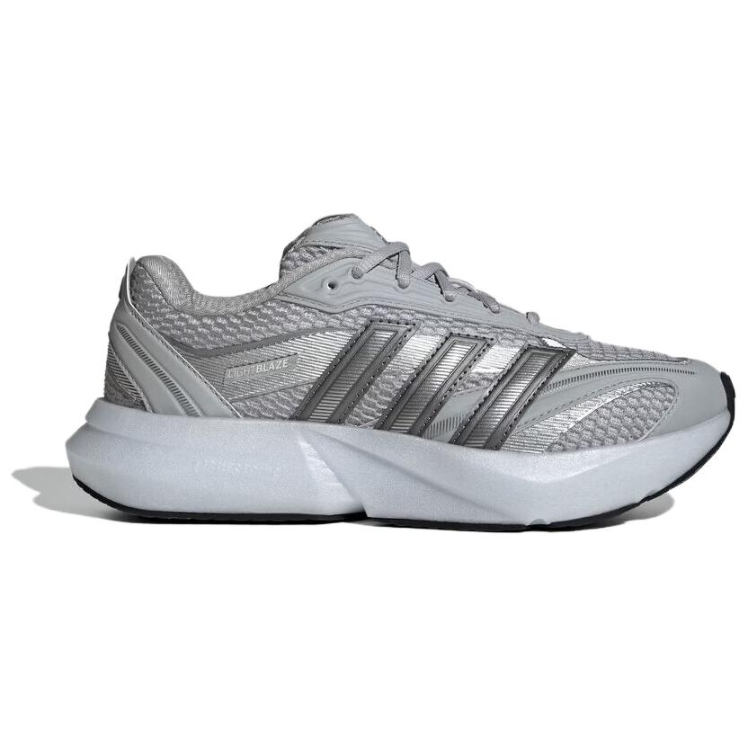 Adidas Lightblaze Glow Comfortable Versatile Shock Absorbing Casual Running Shoes Women sneakers Gray JQ7192
