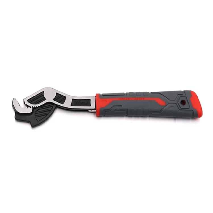 Multipurpose Auto Tightening Adjustable Wrench Industrial Grades Steel For Professional Workshops And Garage Toolkit