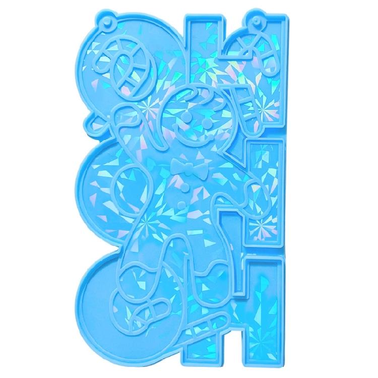 Pendants Mould Silicone Resin Moulds with Hole Silicone Material for Pendants