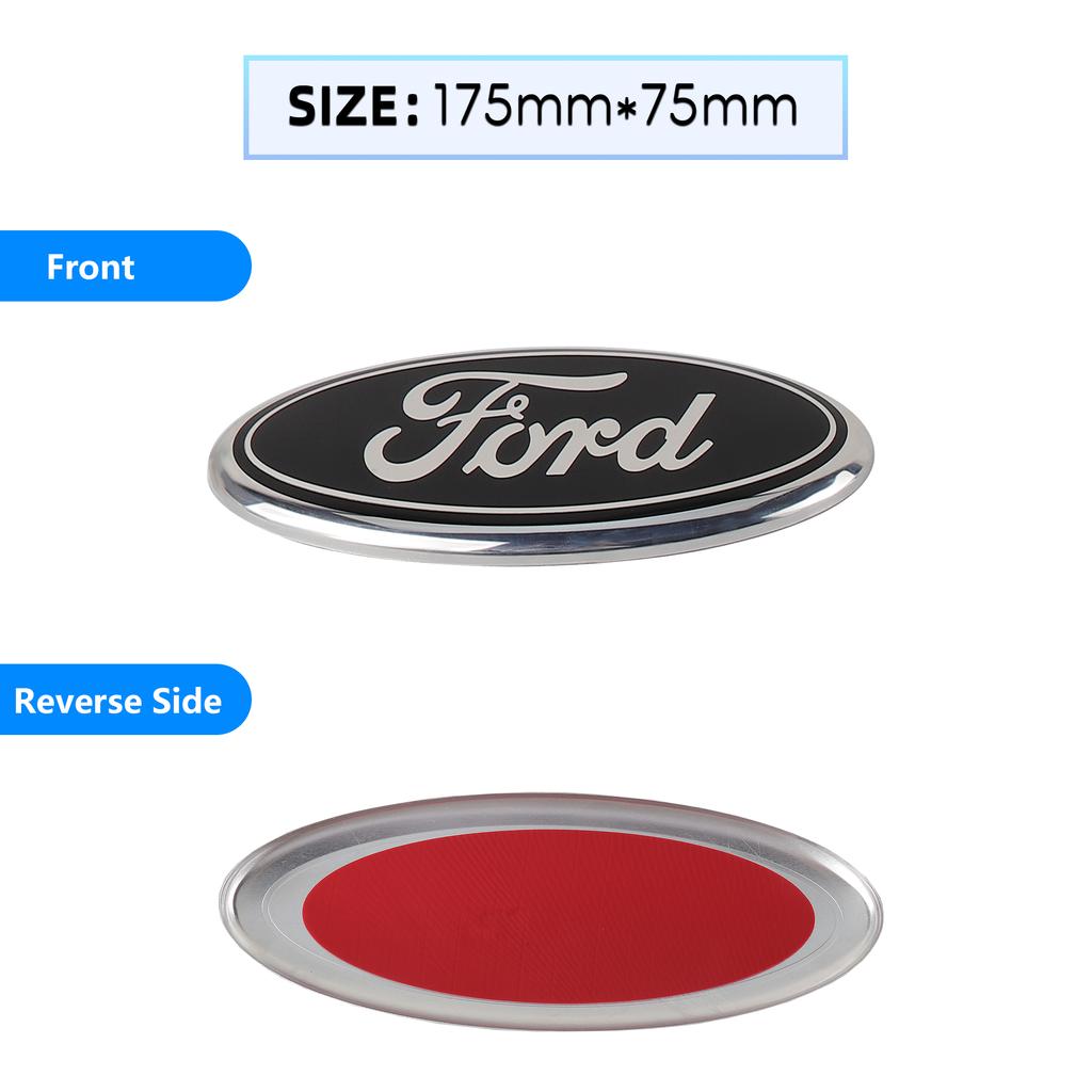 Car Front Hood Emblem Sticker Bonnet Trunk Sticker For Ford EcoSport Mustang Fiesta Focus 3 Escort Explorer Mondeo Falcon Tierra CVY1
