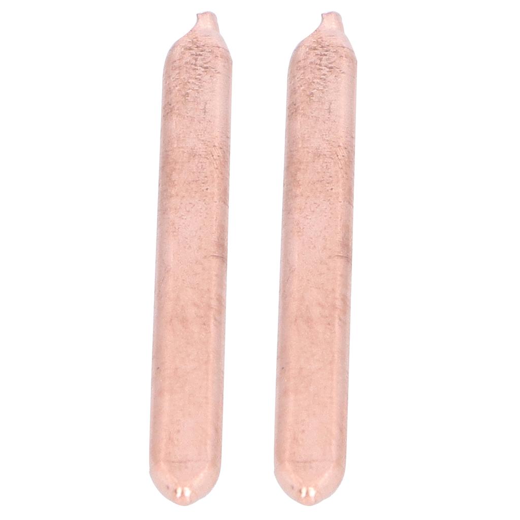2PCS 80MM Thermal Conductive Brass Tube DIY Laptop Notebook CPU GPU Heatsink Flat Heat Pipe