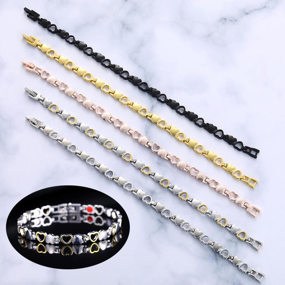 Women Bracelet Heart Shape Magnetic Bracelet Jewelry Gifts