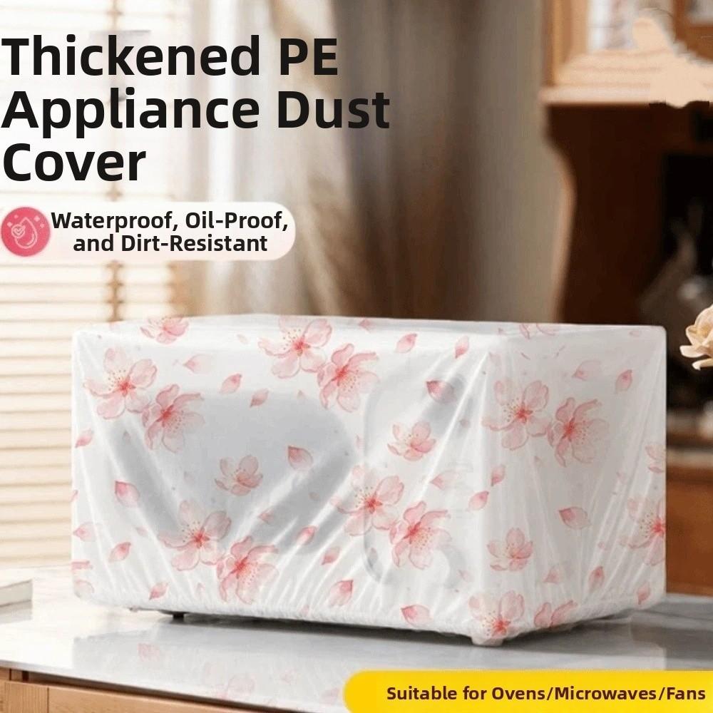 10PCS Universal Fit Dust Proof Cover Full Coverage Microwave Oven Dust Cover Kitchen Use