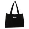 Chic Simple Women's Spacious Tote Bag Trendy Fall Season Shoulder Handbag