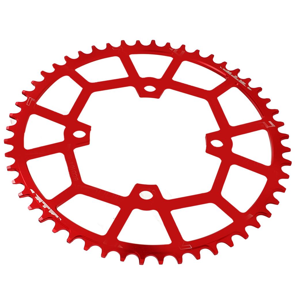 Disco Corona 104BCD per Mountain Bike 52T 104mm Lega di Alluminio Corona per Mountain Bike Corone Positive Negative