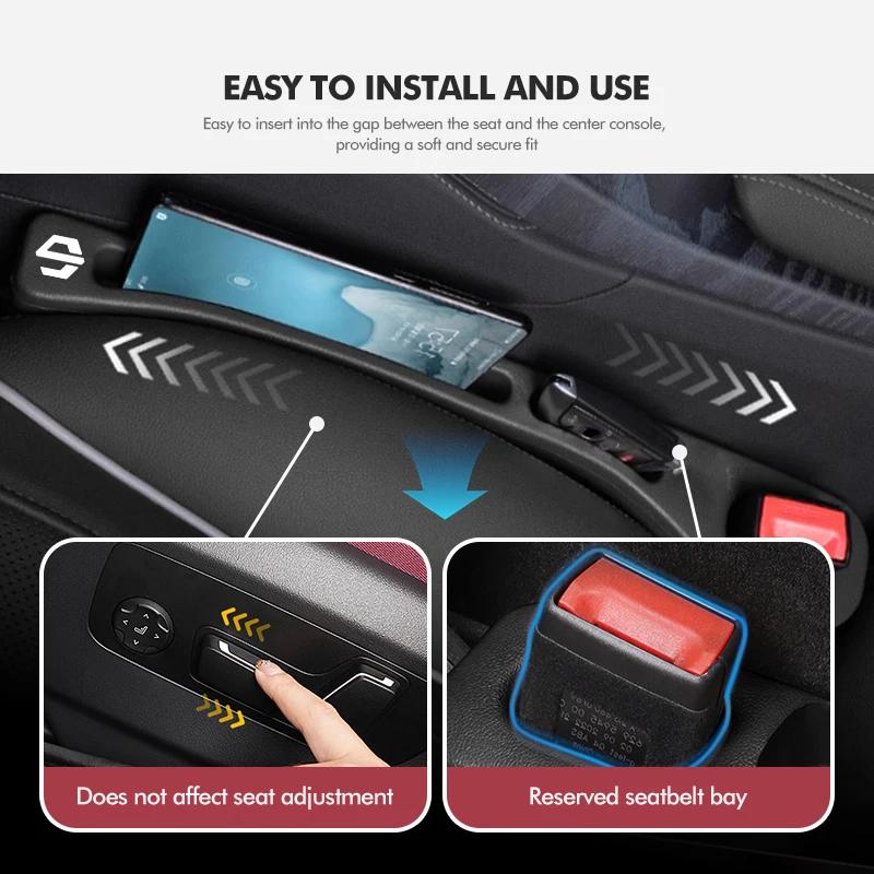 Car Seat Gap Filler Anti Drop Strip For Leapmotor C11 C10 C16 C01 T03 S01 Auto Interior Accessories Organizer