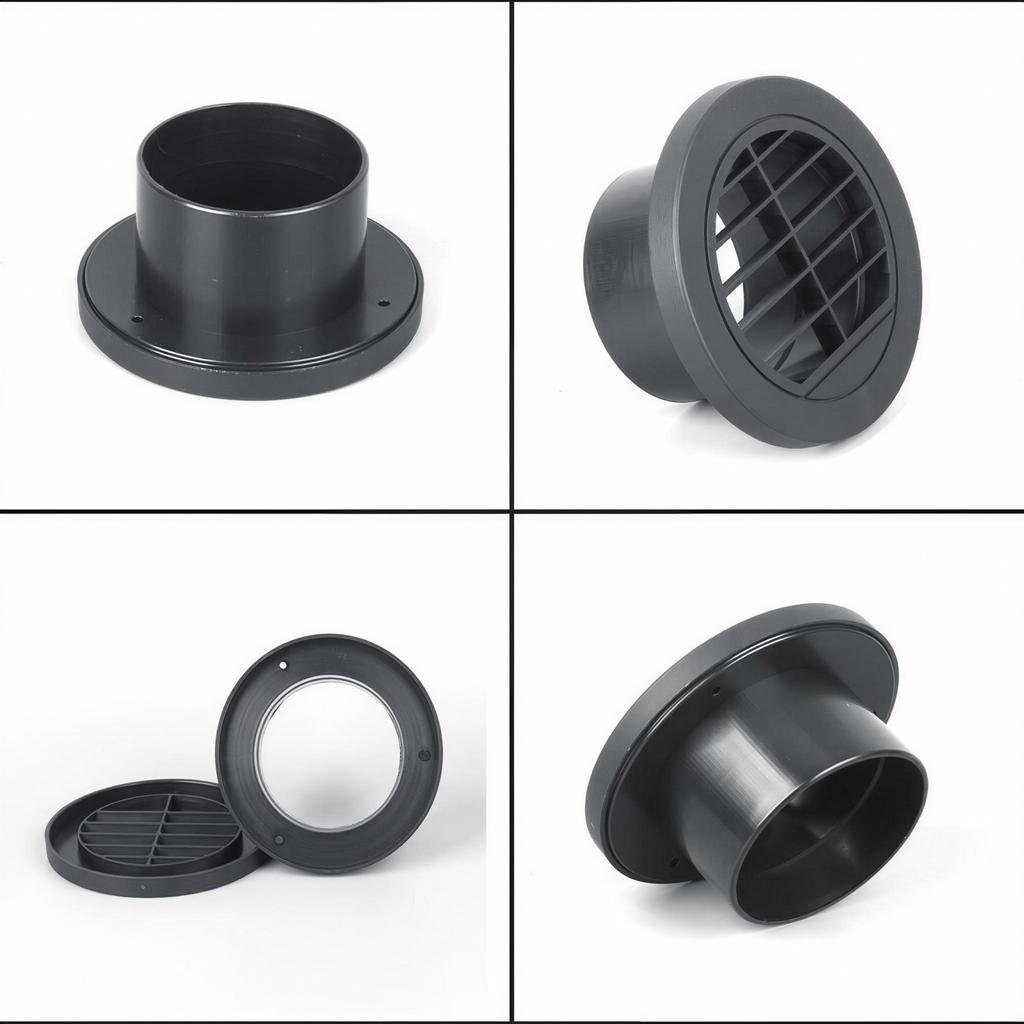 Diesel Heater Air Outlet Vent Rotating Round Grille
