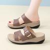 Damen Sommer Aufzug Plateau Hausschuhe Sandalen Outdoor Elegant Offene Zehen Lässig Mädchen Große Größe Schwarze Sandalen
