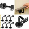 Curving Balustrade Support Brackets Durability Stair Railing Brackets for Staircases, Stair, Rail, Railings