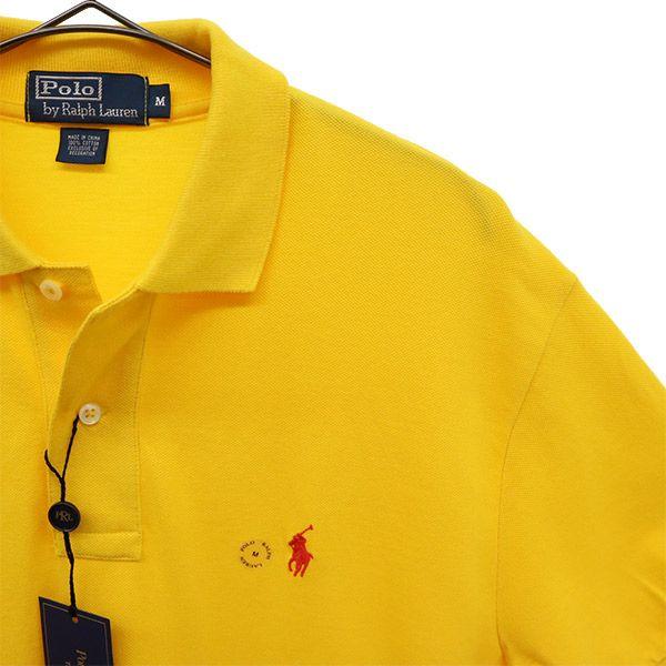 unused Polo by Ralph Lauren Short sleeve Polo shirt M yellow Fawn Men's Used