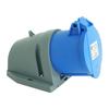 Gniazdo Natynkowe Kempingowe 32A 3P 230V Ip44 Niebieskie 2P+Z