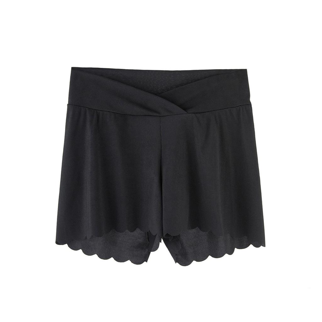 Leggings Maternidade Tamanho Grande Anti-Exposição Seda Gelo - Estilo Verão