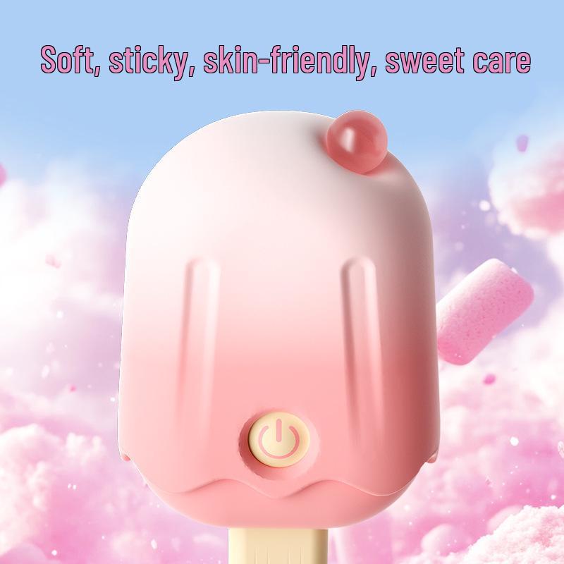 Ice Cream Multi-Function Vibrator: Rechargeable, Cute, and Discreet Adult Toy for Women