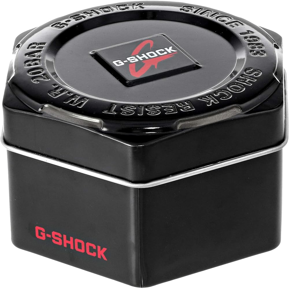 Casio G-Shock GA-110-1AER 20ATM Water Resistant Analog-Digital Watch Black