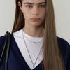 Simple Chain Long Strap Necklace (L253MNK080)
