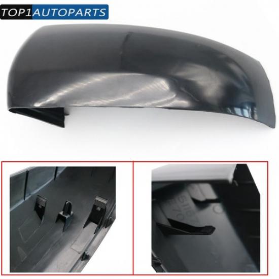 New Driver Left Side Mirror Cover Cap Black Fit For BMW X5 X6 E70 E71 2008-2013