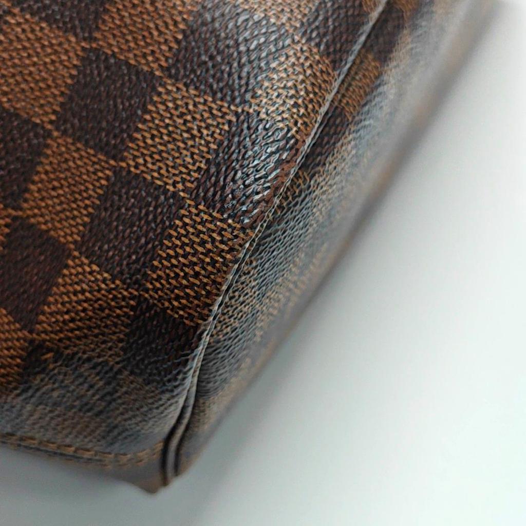 [Pre-Owned] Neverfull PM Checkered Coated Canvas With Leather Trim Tote Bag - Very Good #1VALIZG