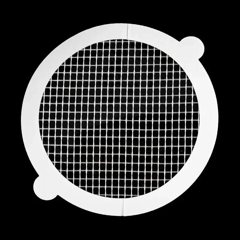 10pcs Disposable Shower Drain Hair Catcher Cover Bathroom Sewer Sink Drain Hair Strainer Stopper Bathtubs Mesh Filter Sticker