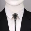 Bolo Tie Necktie Western Cowboy Necktie Necklace Male Costume for Sweater