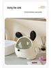 Dundun Cute Dog Trash Can: Creative Home/Office Desktop Organizer and Paper Basket