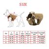 Haustierweste 6-teiliges Set, kostenloses Kreuz-Hunde-Kampfanzug Outdoor-Hunde-Gehgeschirr Haustier-Brustgurt Leine für große Hunde Halsbandgurt