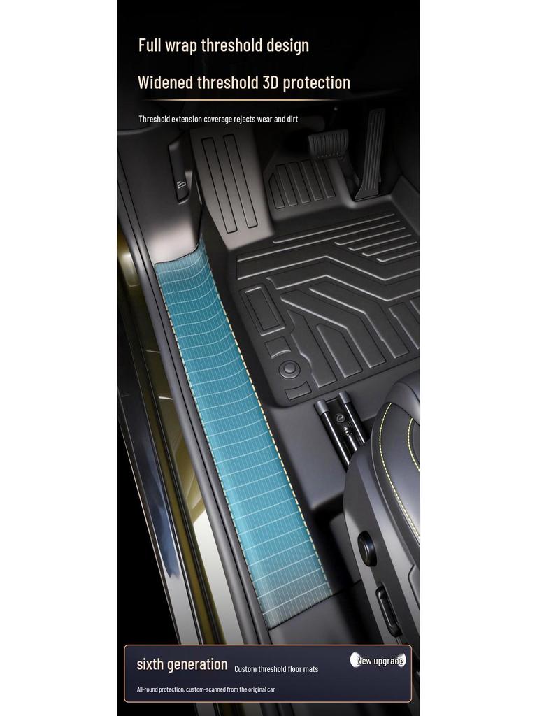 Custom TPE Floor Mats for FAW-Volkswagen Sagitar L (2012-2026)