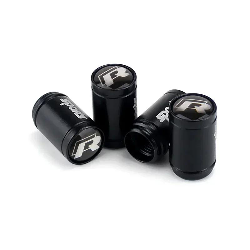Para VW Novos 4PCS Tampas de Válvula de Ar para Pneu de Roda de Carro Cobertura de Haste Para Volkswagen Passat Santana Touareg Tiguan GTI Rline Bora Jetta Bee