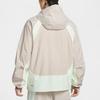 Nike Tech Dri-FIT Gewebte Color-Block Windrunner Jacke Creme Volt Schwarz IU7497-236