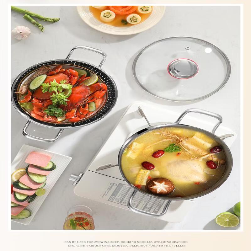Wutuo 316 Stainless Steel Thickened Soup Pot