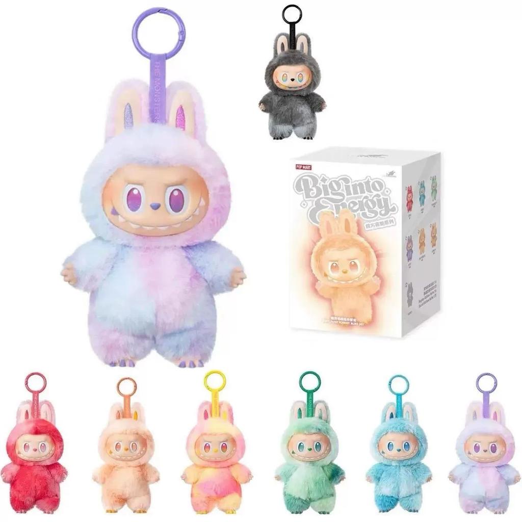 High-Quality Labubu V3 Monster Labubu Series Big Into Energy Vinyl Face Blind Boxes Pendant Cute Figure Dolls Festival Gifts