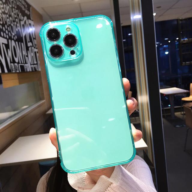 Clear Ultra Thin Silicone Phone Case For Iphone 14pro 13 12 11 Pro Max Xs Max Xr 14 Plus Transparent Soft Shockproof Back Cover