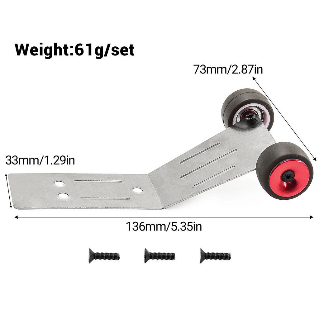 Metal Wheelie Bar for TRAXXAS Mini Maxx Monster Truck RC Car Upgrade Parts Accessories