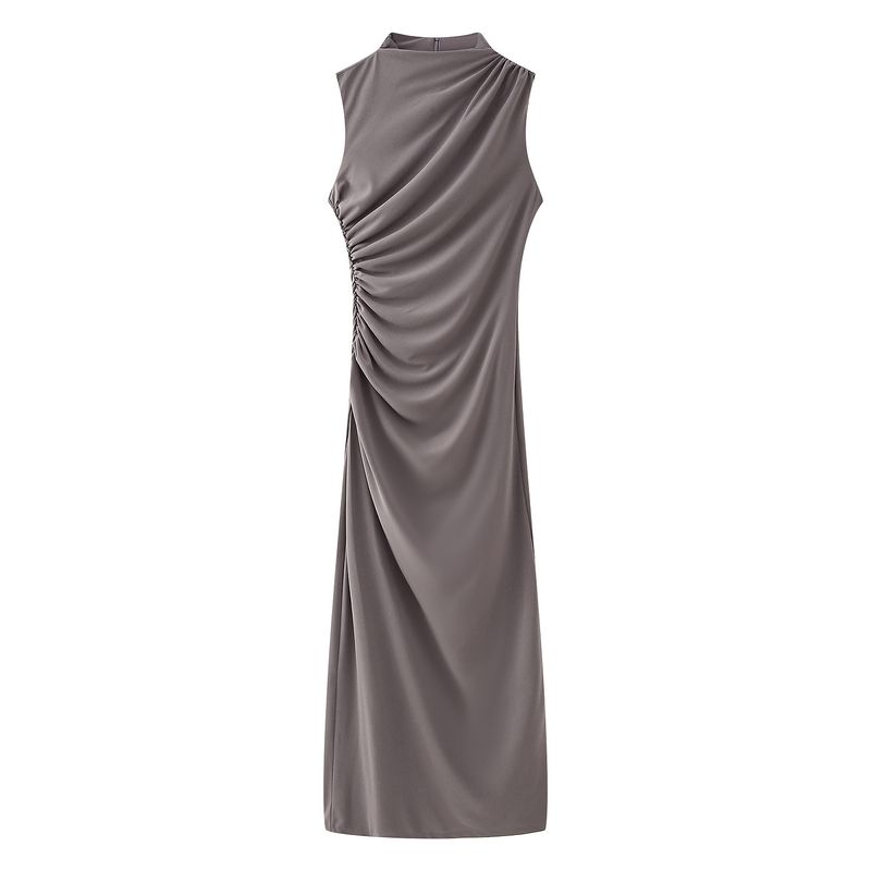 Women's New Fashion Dress Ruched Decoration