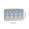 Easy Demold Sphere Silicone Craft Mould for Resin Jewelry Decorations and Artistics Creation Projects Supplies